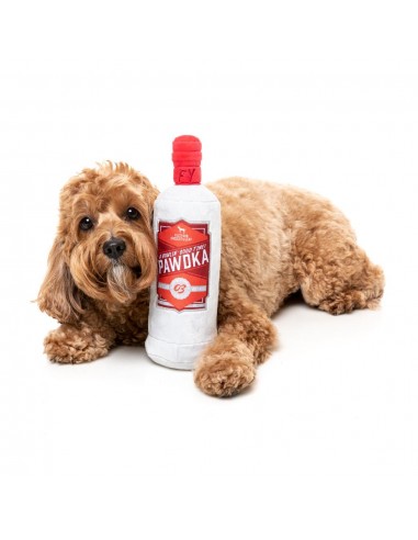 FuzzYard Pawdka bottle plush dog toy