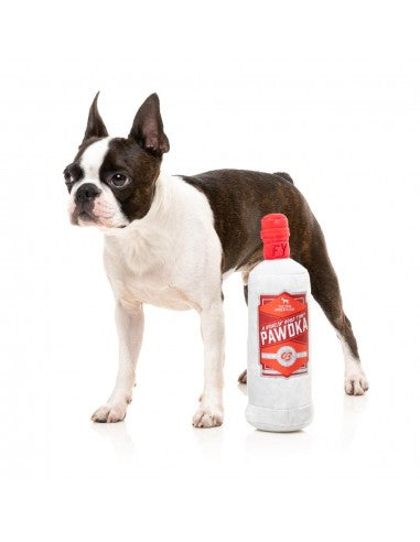 FuzzYard Pawdka bottle plush dog toy