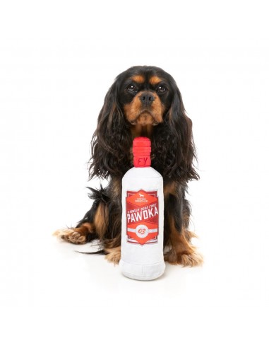 FuzzYard Pawdka bottle plush dog toy