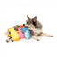 FuzzYard Belly yellow bed bug plush dog toy with squeaker