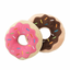 FuzzYard doughnut plush dog toys, pack of 2