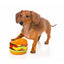 FuzzYard Burger Squeaky Plush Dog Toy