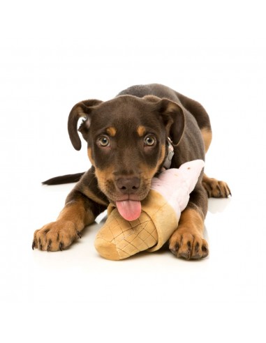 FuzzYard Ice Cream Squeaky Plush Dog Toy