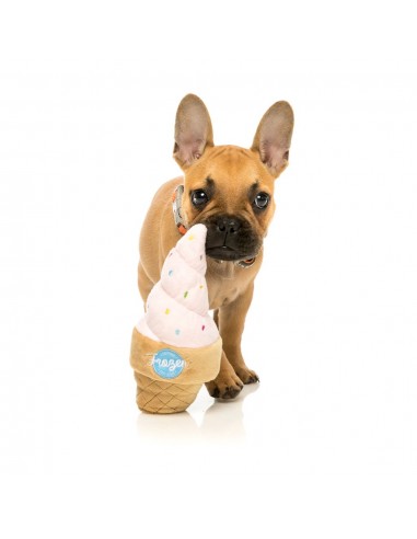 FuzzYard Ice Cream Squeaky Plush Dog Toy