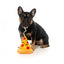 Squeaky plush dog toy FuzzYard Pizza Slice
