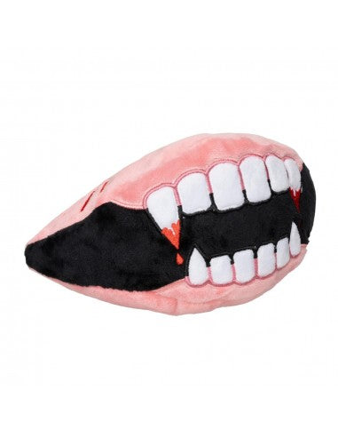 Halloween plush dog toy FuzzYard Dracs Dentures