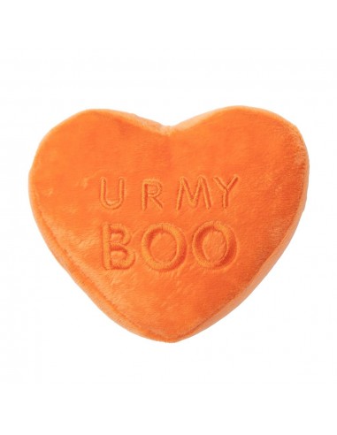 Halloween plush dog toy FuzzYard Spooky Candy Hearts, pack of 3