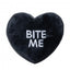 Halloween plush dog toy FuzzYard Spooky Candy Hearts, pack of 3