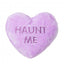 Halloween plush dog toy FuzzYard Spooky Candy Hearts, pack of 3