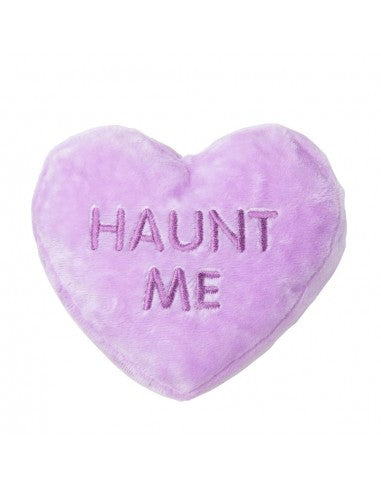 Halloween plush dog toy FuzzYard Spooky Candy Hearts, pack of 3