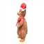 FuzzYard Chicken It Twice Chook Christmas plush dog toy