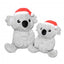 FuzzYard Coco Koala Christmas plush dog toy, size L