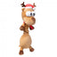 Christmas plush dog toy FuzzYard Domineck the Reindeer