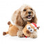Christmas plush dog toy FuzzYard Domineck the Reindeer