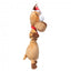 Christmas plush dog toy FuzzYard Domineck the Reindeer