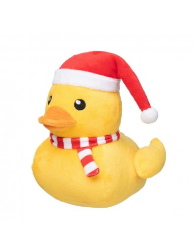 Christmas plush dog toy FuzzYard Duck Festive Waddles