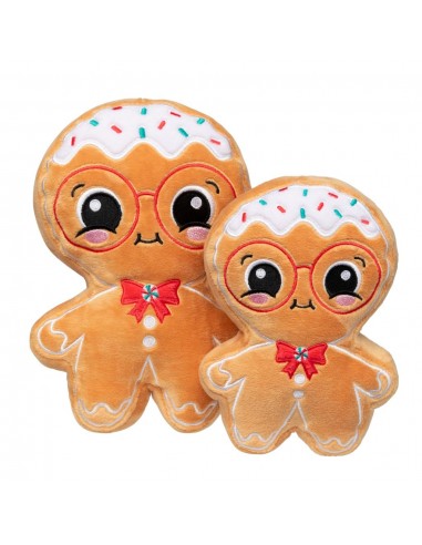 FuzzYard Jinglebread Christmas plush dog toy (size S)