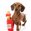 FuzzYard Merry & Bright Chompagne Christmas Plush Dog Toy