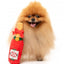 FuzzYard Merry & Bright Chompagne Christmas Plush Dog Toy