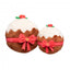 Christmas plush dog toy FuzzYard Merry Puddin, Christmas pudding design