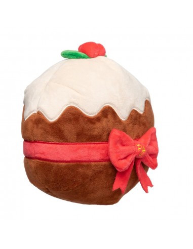 Christmas plush dog toy FuzzYard Merry Puddin, Christmas pudding design