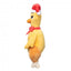Christmas plush dog toy FuzzYard Never Skip Leg Day Chook, roast chicken design