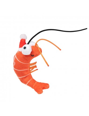 Christmas Cat Wand Toy FuzzYard Shrimpmas