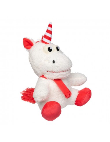 Christmas plush dog toy FuzzYard Peppermint Electra
