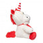 Christmas plush dog toy FuzzYard Peppermint Electra