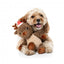 Christmas plush dog toy FuzzYard Ralph the Reindeer