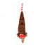 Christmas plush dog toy FuzzYard Run Away Reindeer