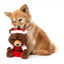 Christmas plush dog toy FuzzYard Santa Fuzz Bear