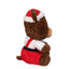 Christmas plush dog toy FuzzYard Santa Fuzz Bear
