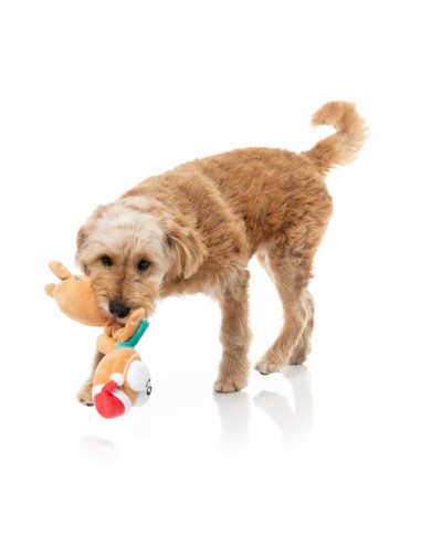 Christmas plush dog toy FuzzYard Veronecka the Gingerbread