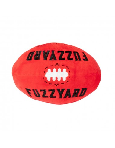 Squeaky plush dog toy FuzzYard Aussie Football