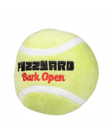 Squeaky plush dog toy FuzzYard Tennis Ball