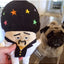 Squeaky plush dog toy FuzzYard Fun Guys Disco Randy Mushroom