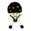 Squeaky plush dog toy FuzzYard Fun Guys Disco Randy Mushroom