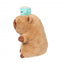 FuzzYard Happybaras Capy-Ccino Plush Dog Toy with Squeaker