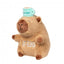 FuzzYard Happybaras Capy-Ccino Plush Dog Toy with Squeaker