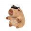 FuzzYard Happybaras Capy-Tain Plush Dog Toy with Squeaker