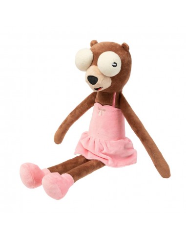 FuzzYard Lankies Billie The Bear-Larina Long-Limbed Plush Dog Toy