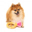 FuzzYard Love Diamond In The Ruff Ring plush dog toy, diamond ring