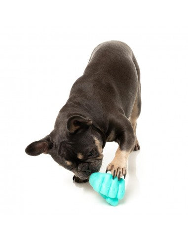 Treat-dispensing dog toy FuzzYard Knuckle Sandwich