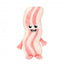 FuzzYard Meat Heads Kevin Bacon-Strip Plush Dog Toy with Squeaker