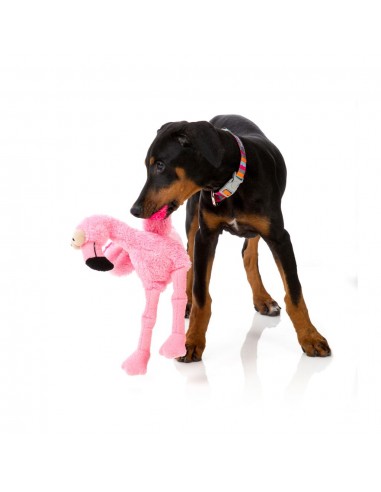 FuzzYard Nasties Flo with squeaker plush dog toy (size L)