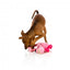 FuzzYard Nasties Flo with squeaker plush dog toy (size S)