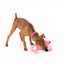FuzzYard Nasties Flo with squeaker plush dog toy (size S)