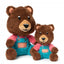 FuzzYard Nasties Fuzz Bear plush dog toy (size S)