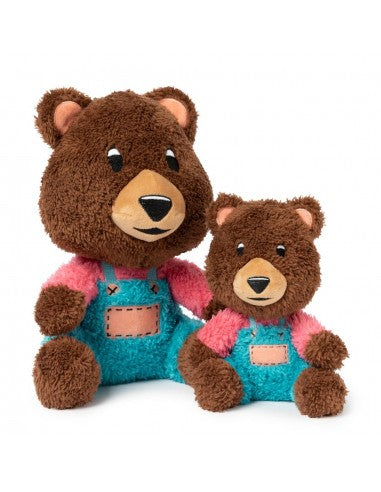 FuzzYard Nasties Fuzz Bear plush dog toy (size S)